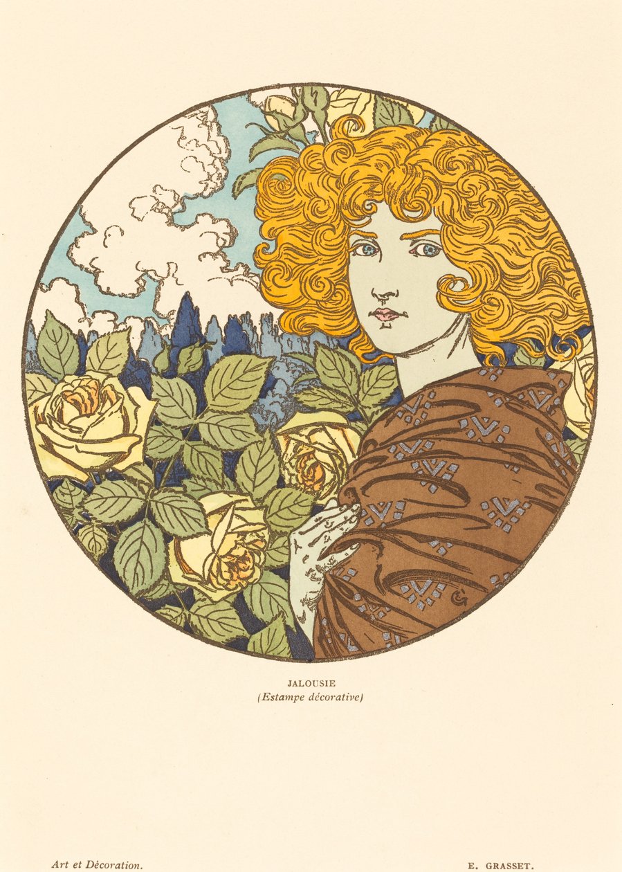 Zazdrość autorstwa Eugene Grasset