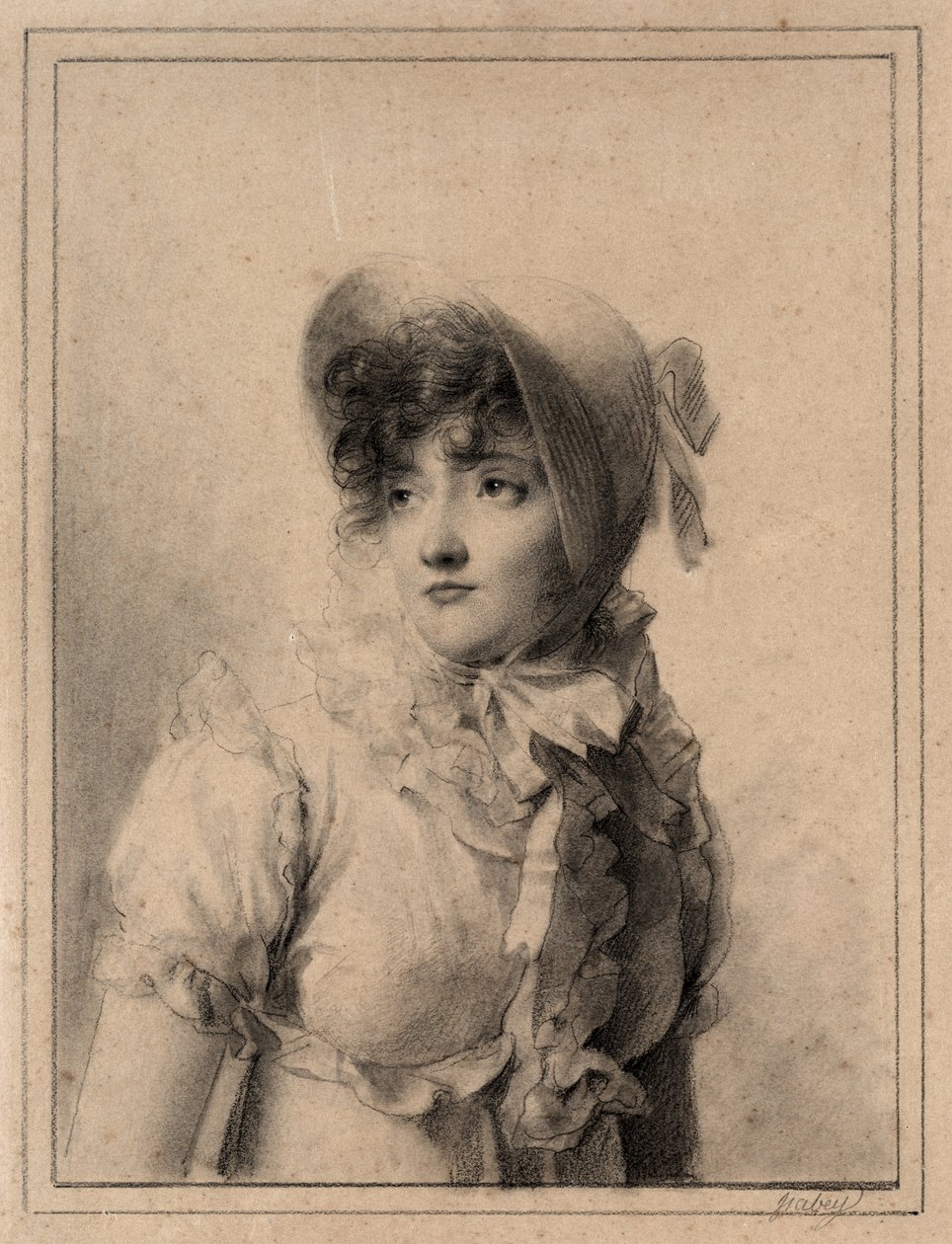 Portret hrabiny Starjinskiej, 1800. autorstwa Eugene Isabey
