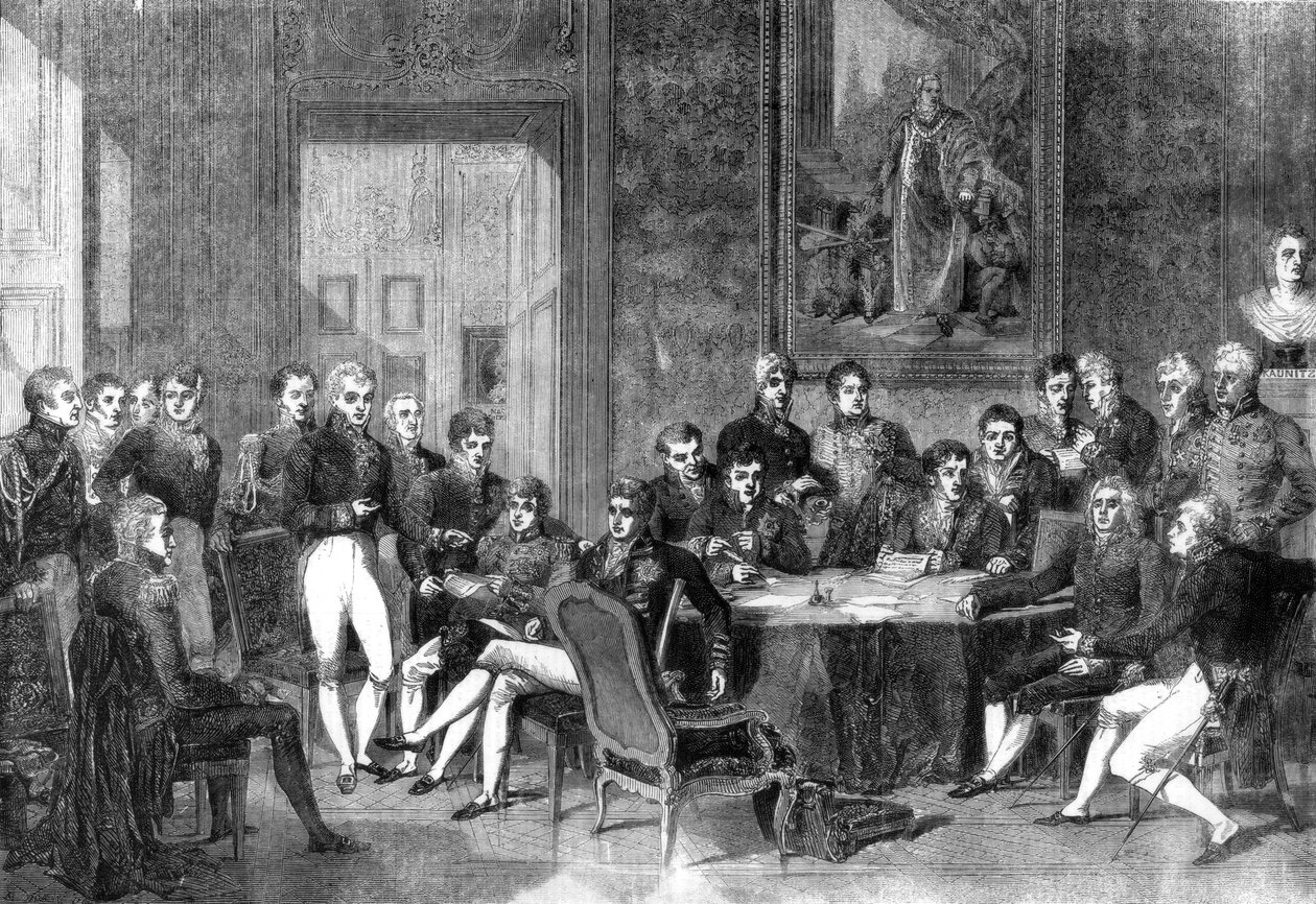 Kongres Wiedeński, 1856. autorstwa Eugene Isabey