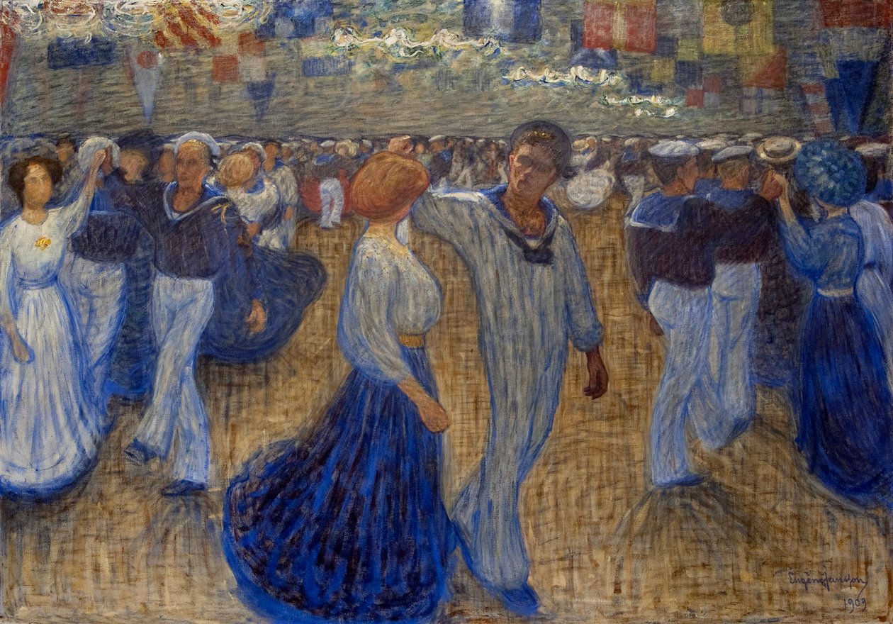 Bal marynarski autorstwa Eugène Jansson