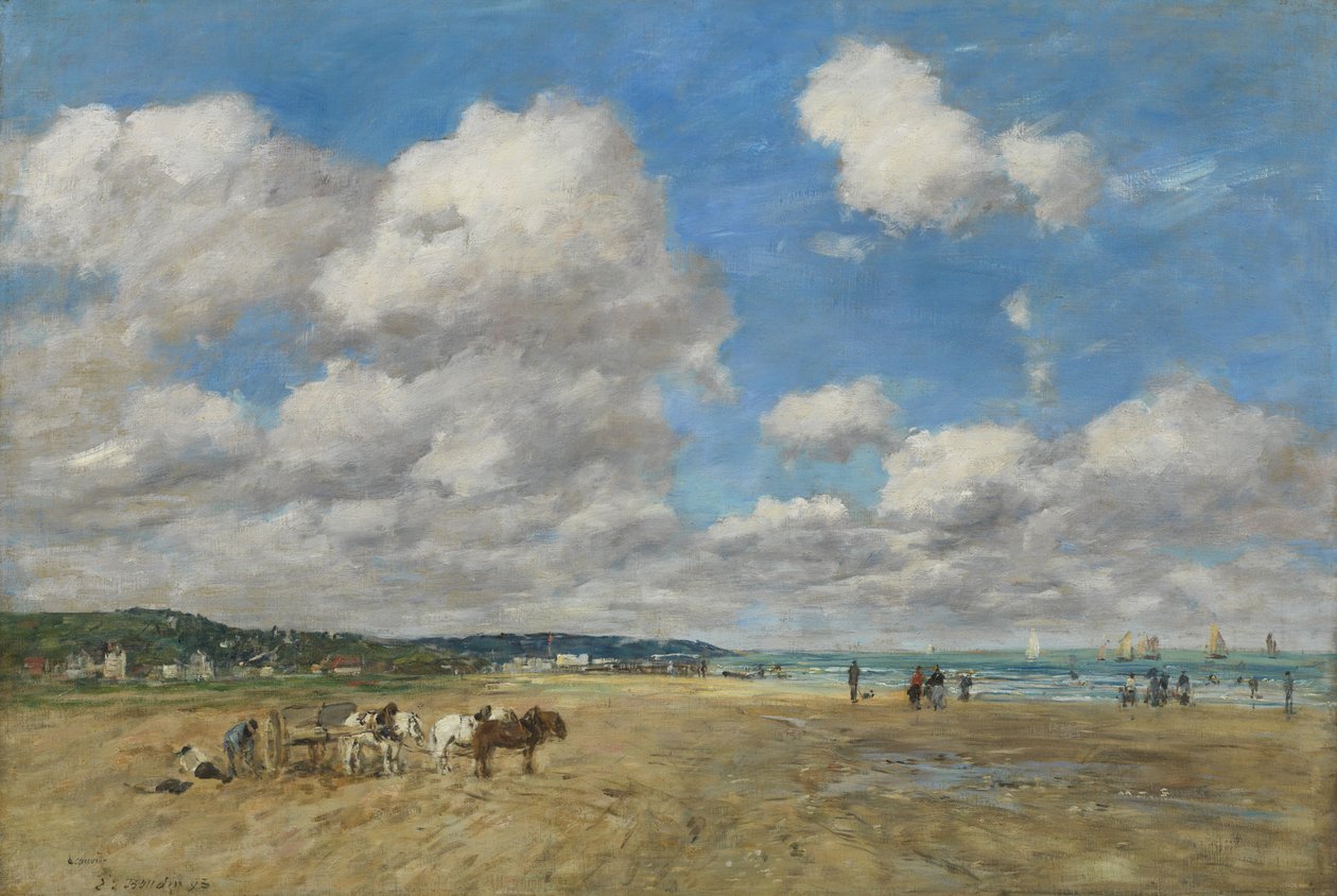 Deauville, 1893 autorstwa Eugene Louis Boudin