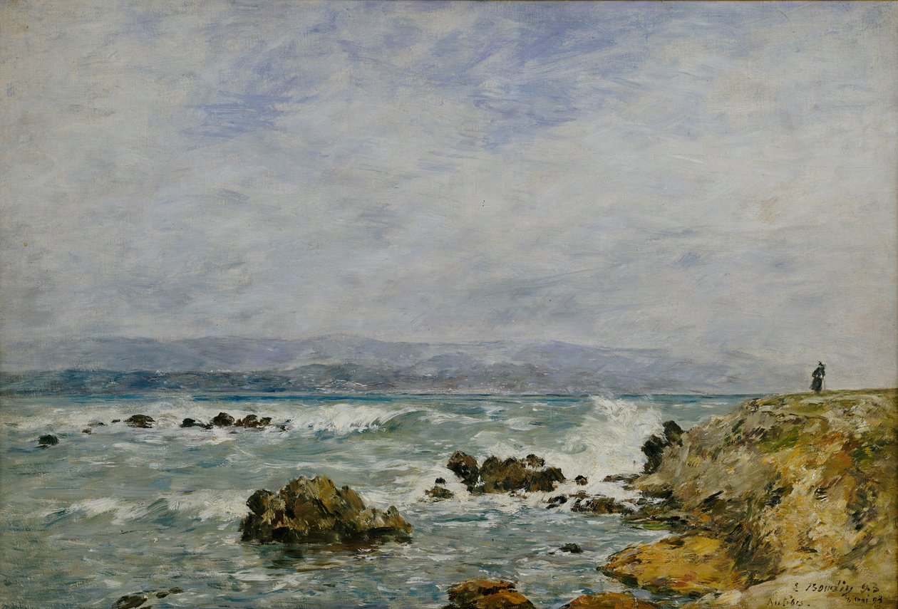 Punkt Ilette, Antibes, 1893 autorstwa Eugene Louis Boudin