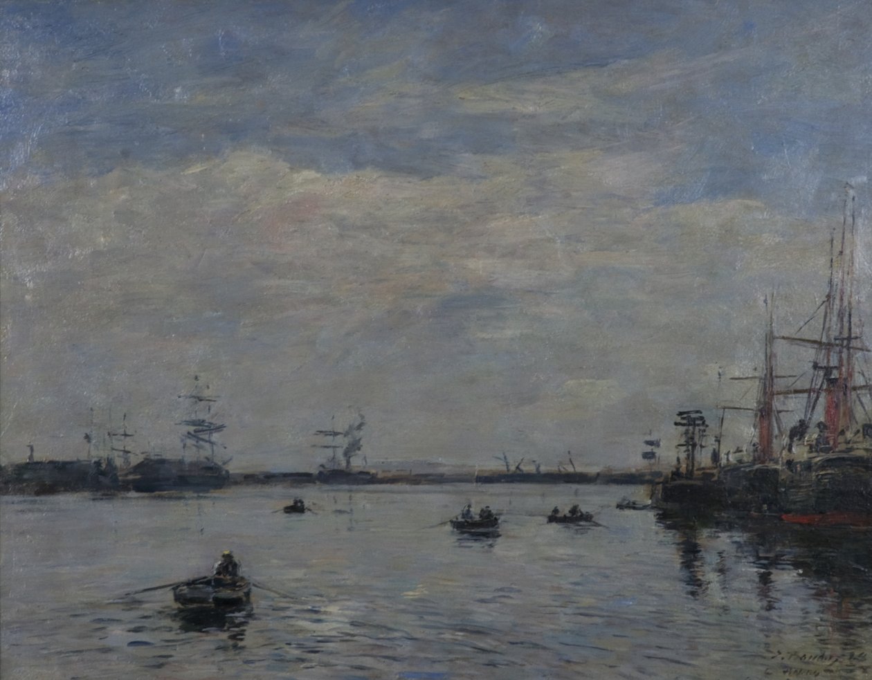 Hawr, 1888 r. autorstwa Eugene Louis Boudin