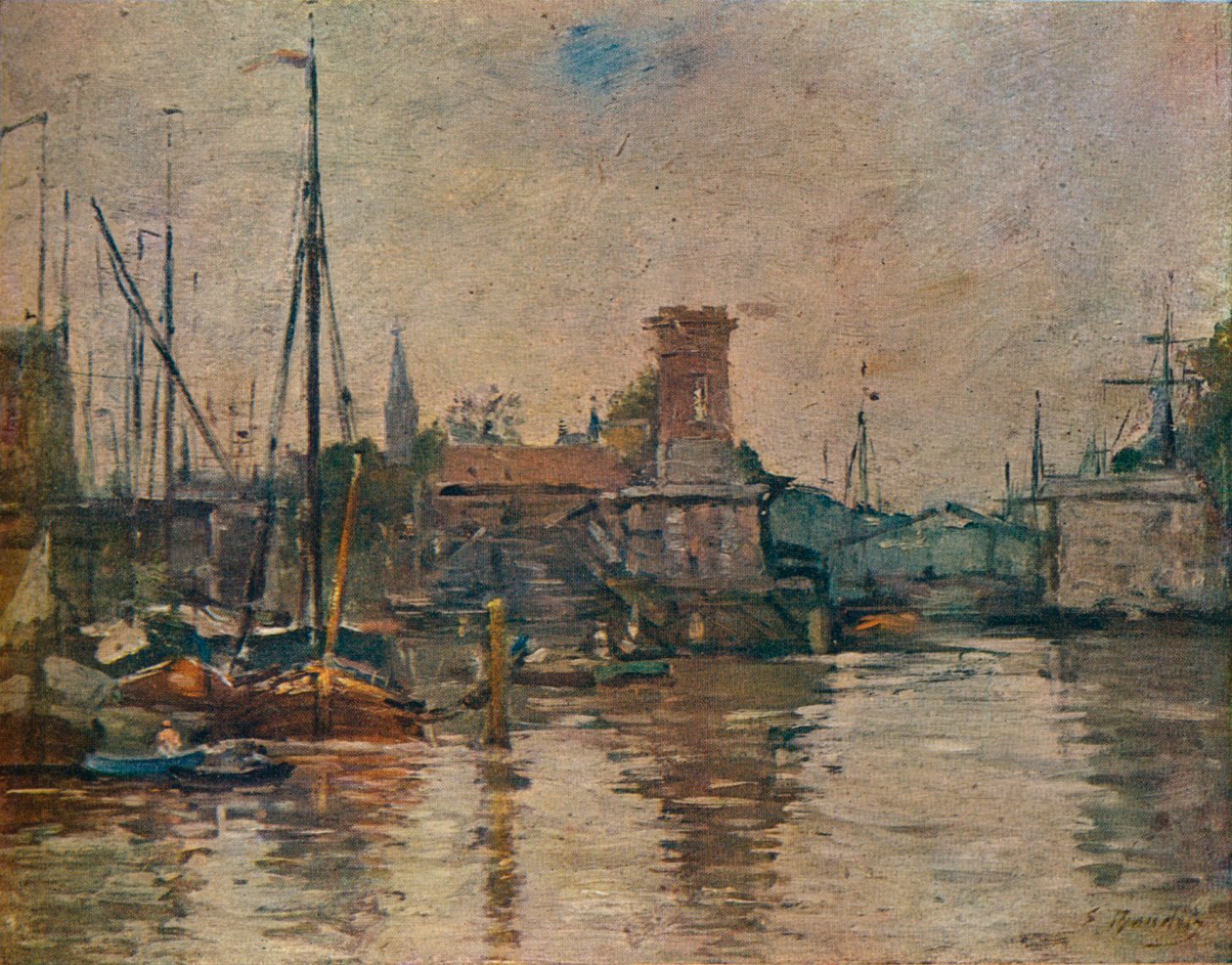 Wysyłka, XIX wiek autorstwa Eugene Louis Boudin