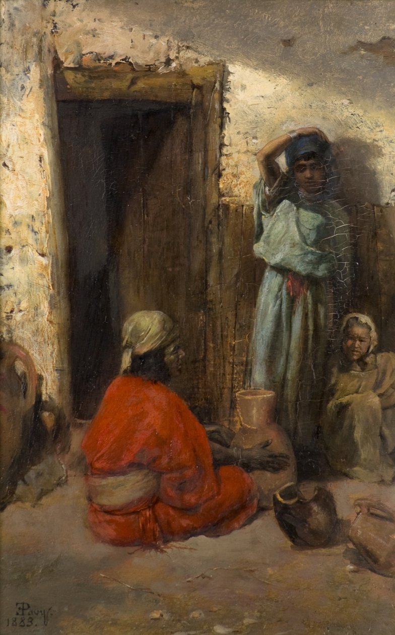 Arabska ulica autorstwa Eugene Pavy