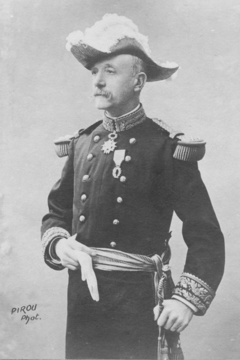 Generał Langlois, c1893 autorstwa Eugene Pirou