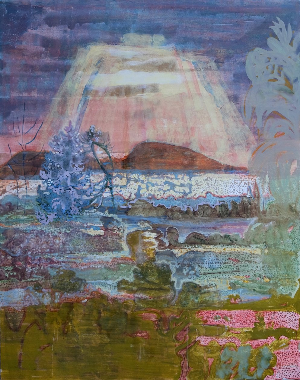 once-in-passing (malarstwo) autorstwa Eugenie Vronskaya