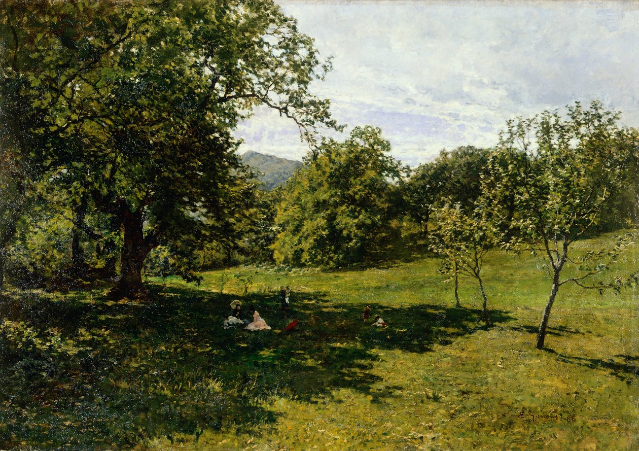 Wiosna na Mottarone autorstwa Eugenio Gignous