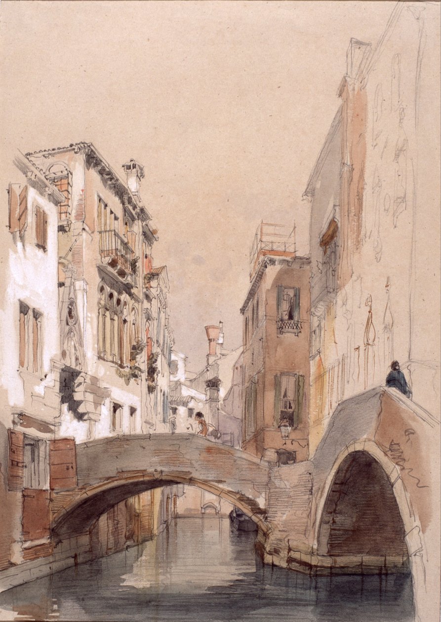 Kanał Wenecki autorstwa Eugenio Lucas Velázquez