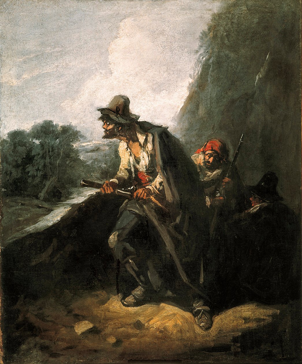 „Bandyci” (obraz) autorstwa Eugenio Lucas y Padilla