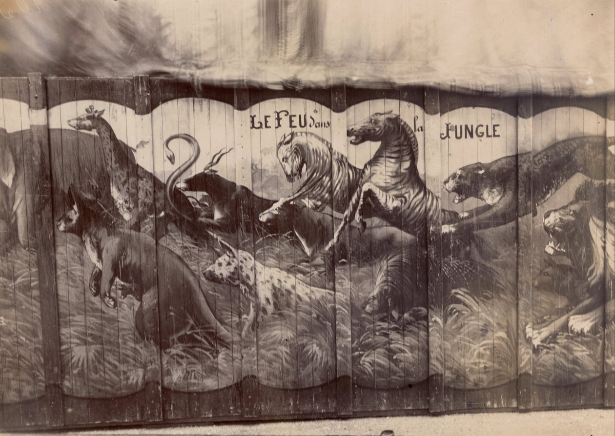 Święto Tronu autorstwa Eugène Atget