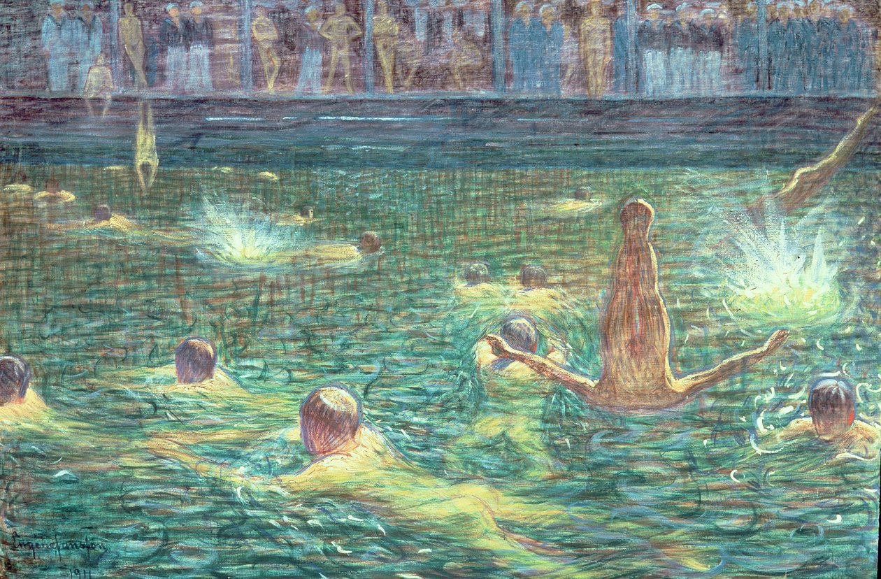 Badsump, 1911 autorstwa Eugène Jansson