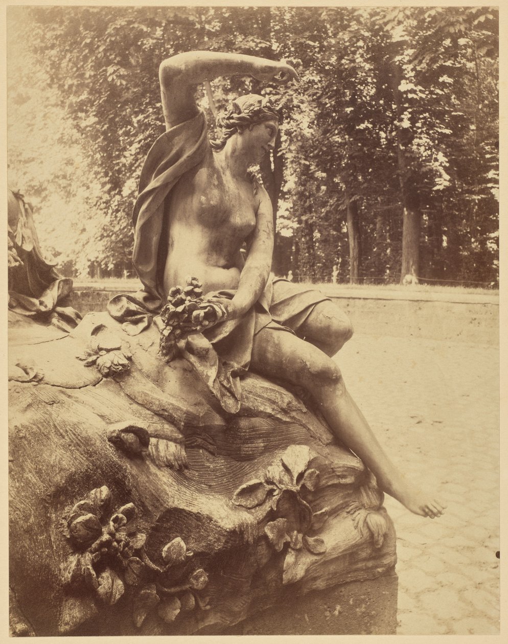 Grand Trianon autorstwa Eugène Atget