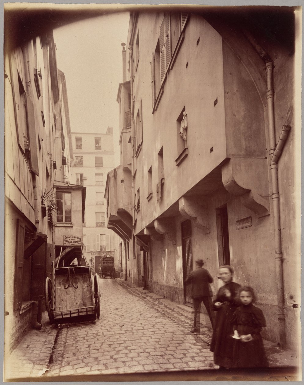 Impasse Barbette autorstwa Eugène Atget