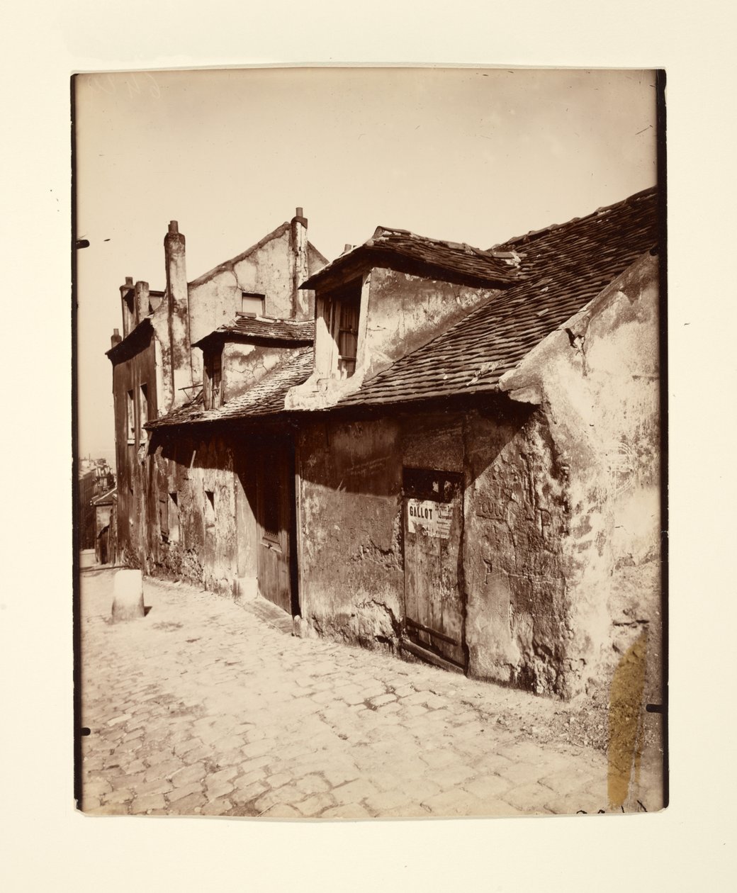 Dom Musette [Montmartre] autorstwa Eugène Atget