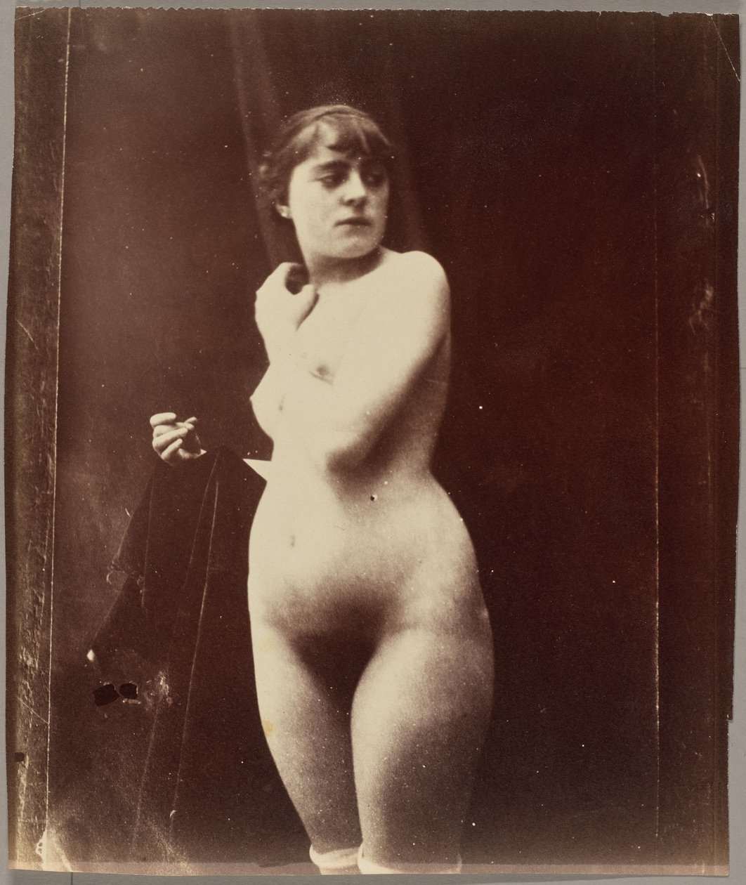 [Naga kobieta] autorstwa Eugène Atget
