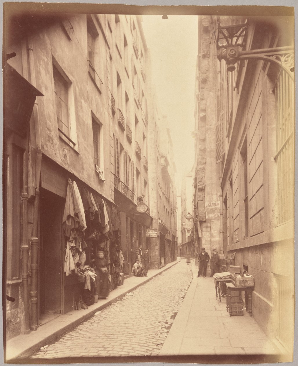 Rue de la Parcheminerie autorstwa Eugène Atget