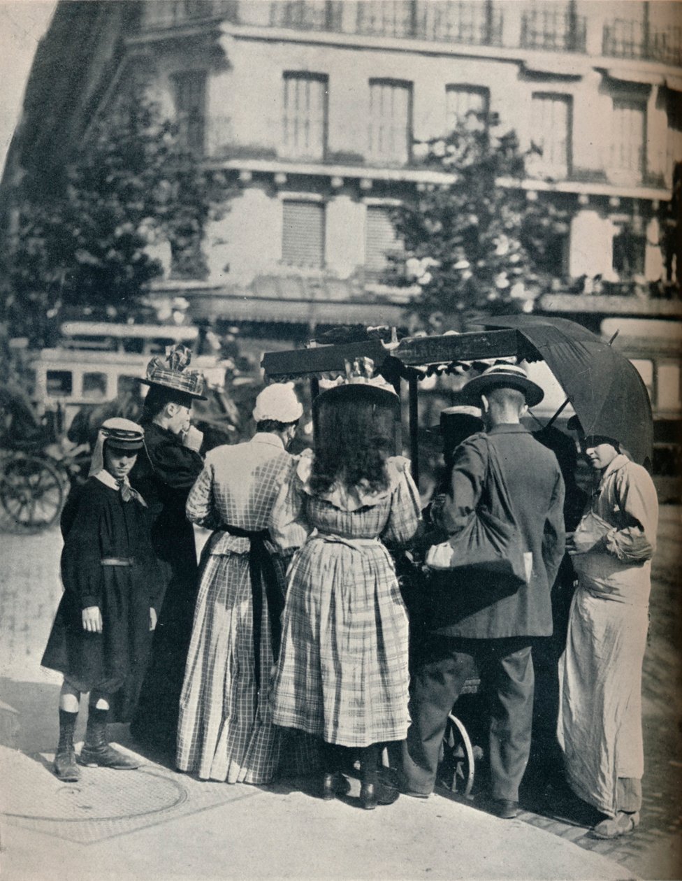 Scena uliczna, ok. 1877-1927, 1929 autorstwa Eugène Atget
