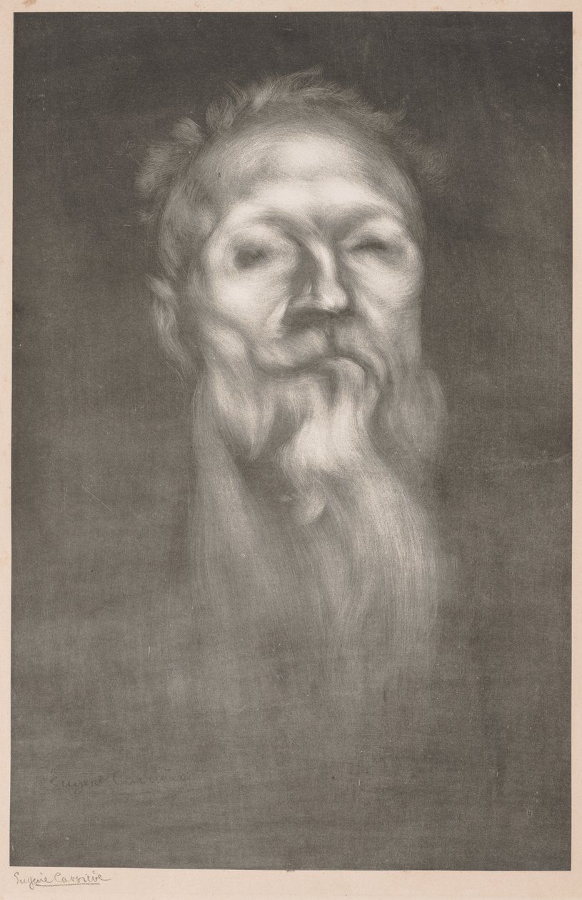 Auguste Rodin autorstwa Eugène Carrière
