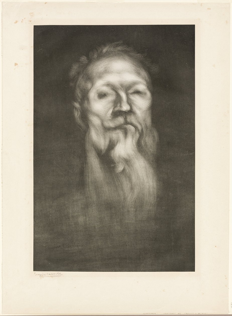Portret Auguste Rodin autorstwa Eugène Carrière