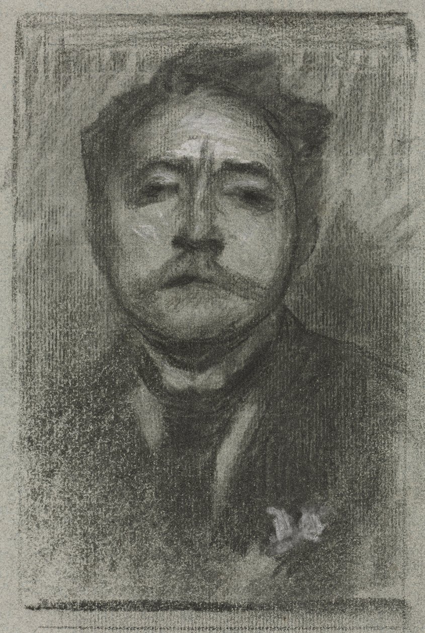 Portret Jeana Ajalberta, ok. 1930 r. 1893. autorstwa Eugène Carrière