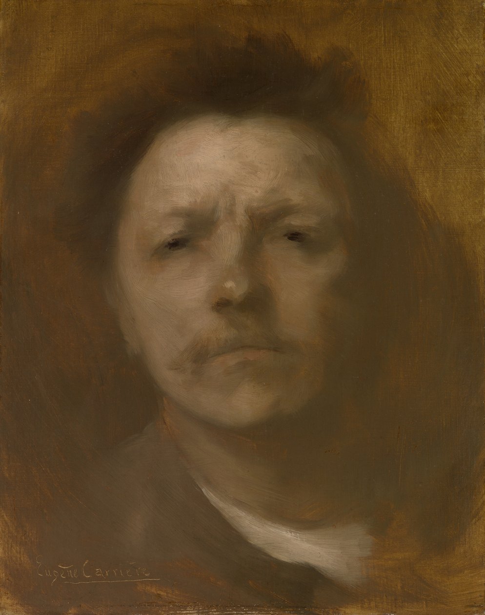 Autoportret, ca. 1893. autorstwa Eugène Carrière