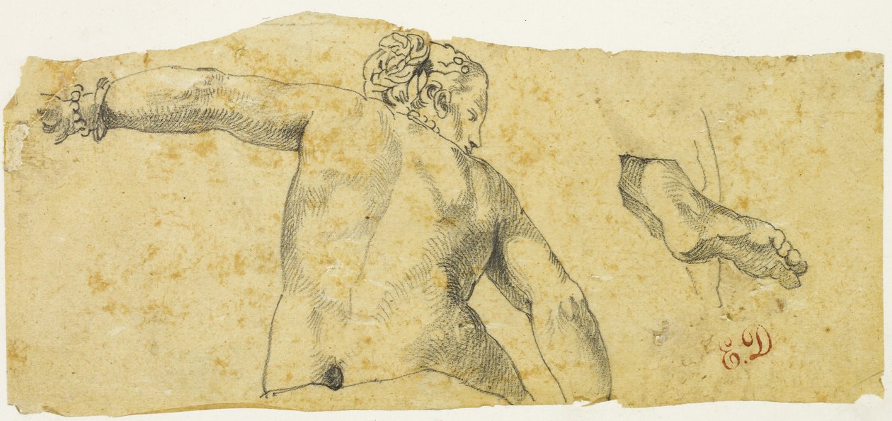 Alegoria Miłości: Niewierność autorstwa Eugène Delacroix