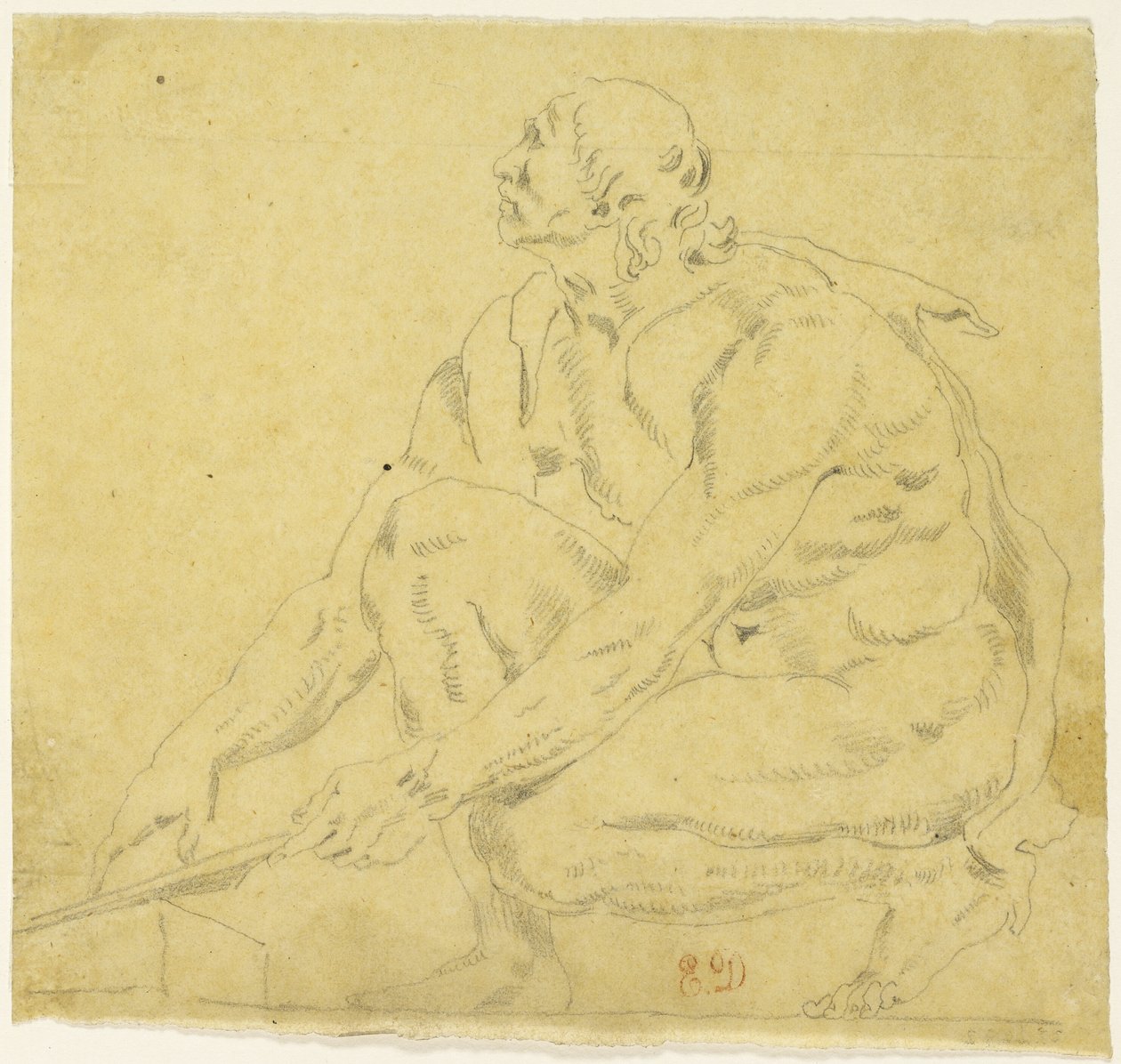 Kopia autorstwa Eugène Delacroix