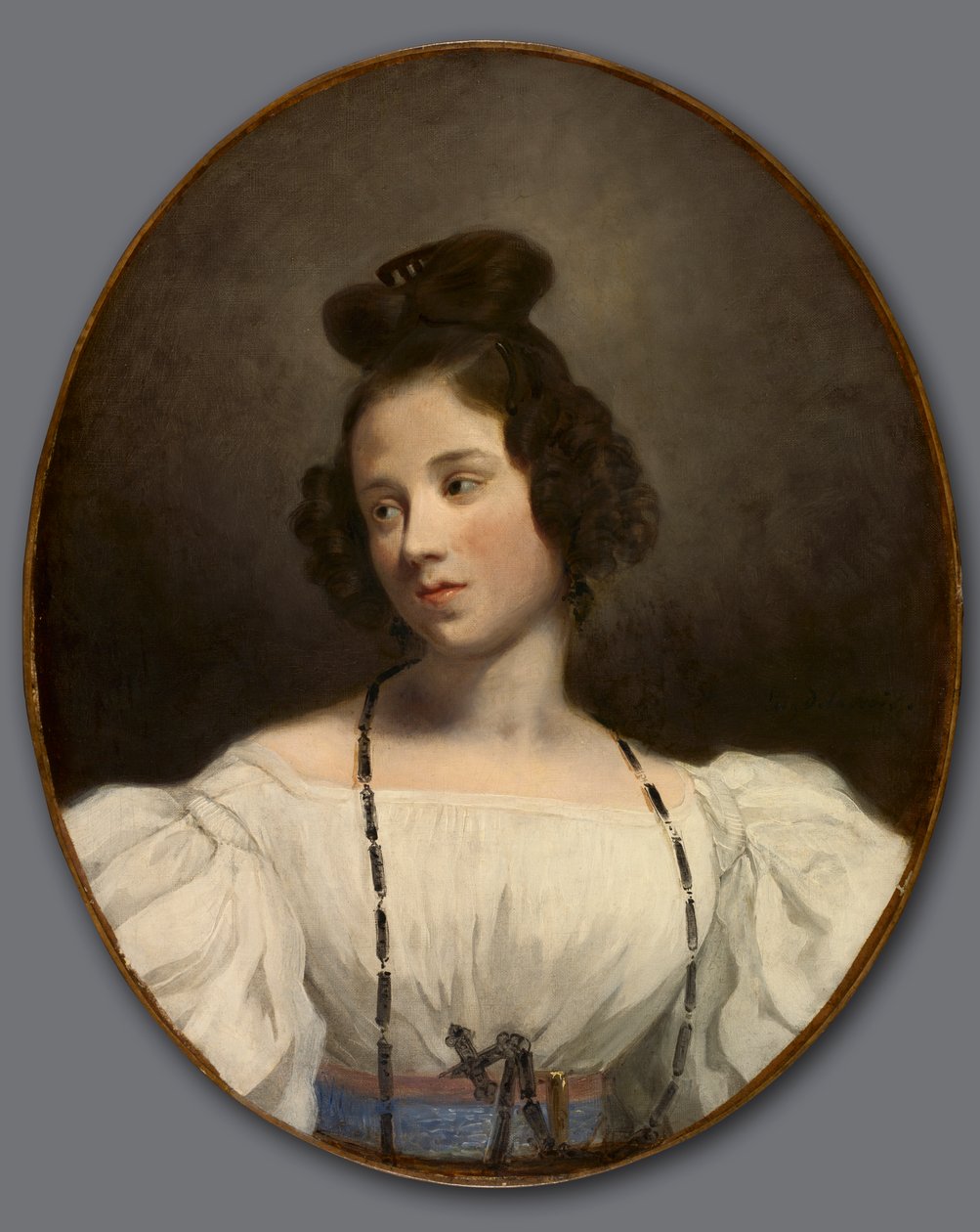 Pani Alexandrine-Julie de la Boutraye autorstwa Eugène Delacroix