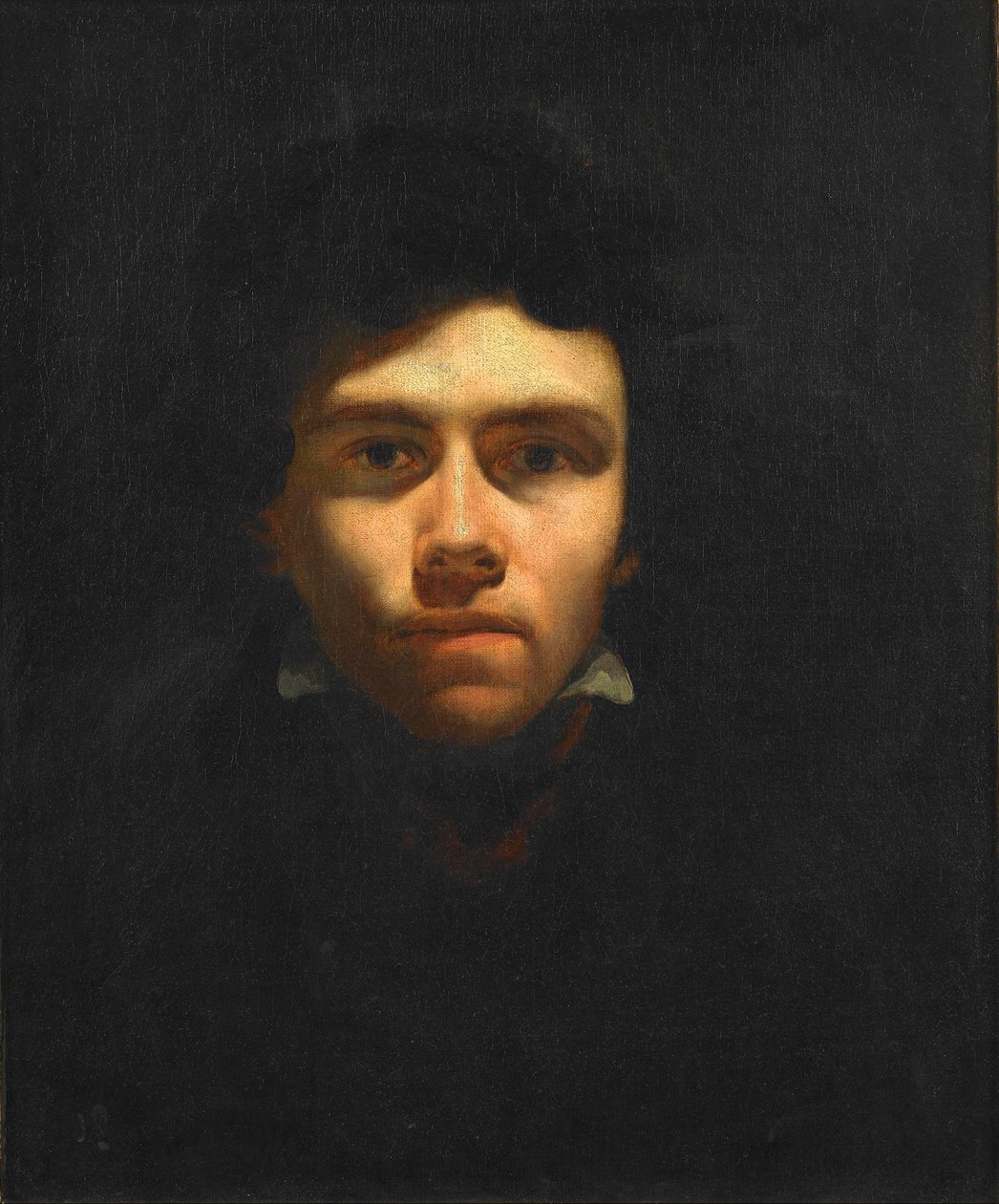 Autoportret, ok. 1816 r. autorstwa Eugène Delacroix