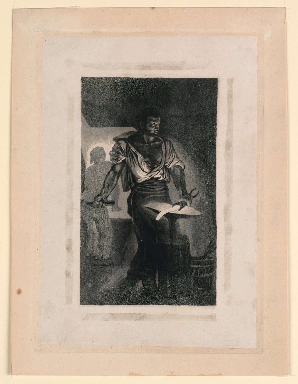 Kowal autorstwa Eugène Delacroix