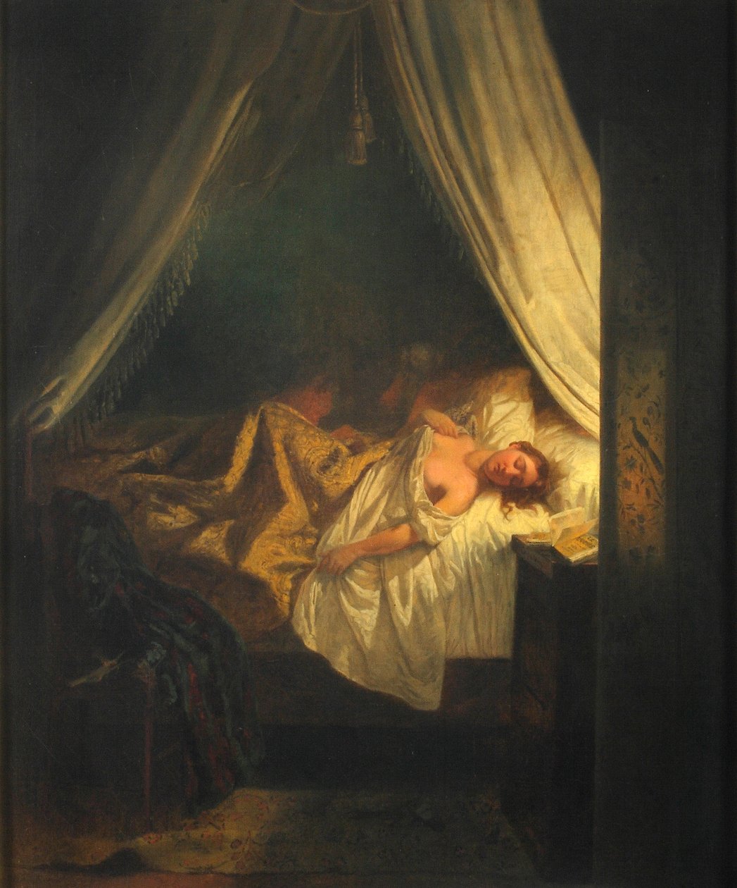 Wampir, 1852. autorstwa Eugène Delacroix