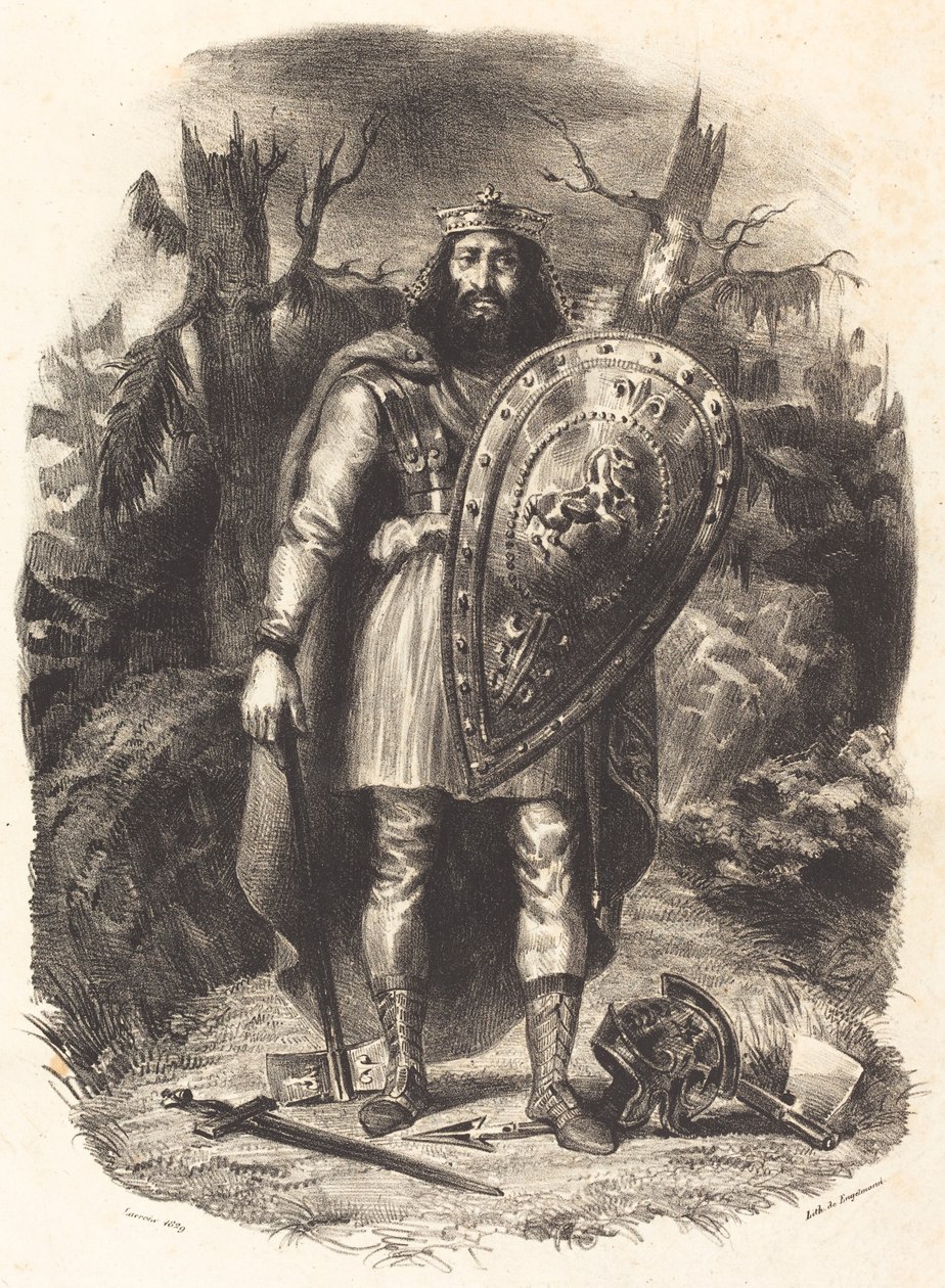Wercyngetoryks autorstwa Eugène Delacroix