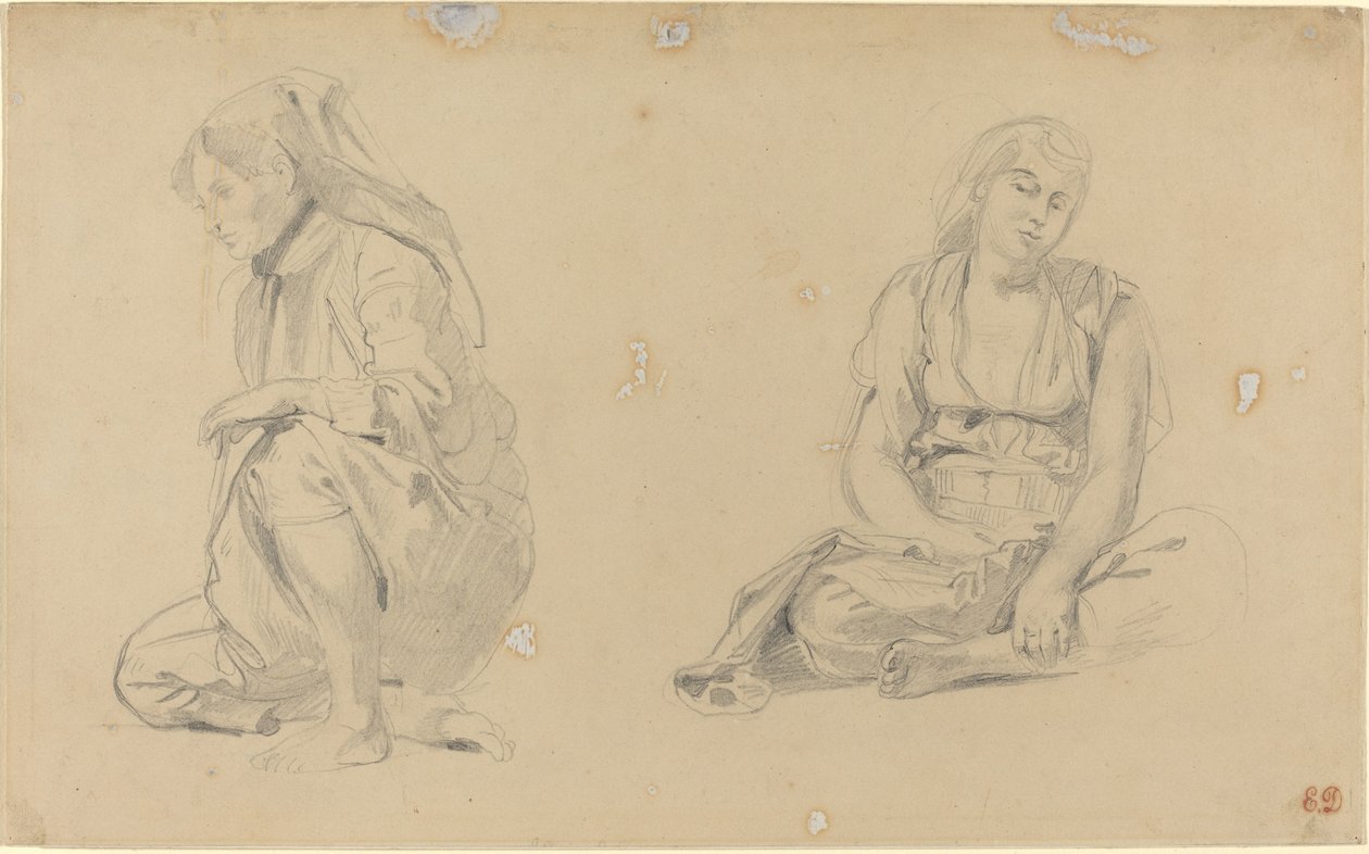 Kobiety z Algieru, 1833. autorstwa Eugène Delacroix