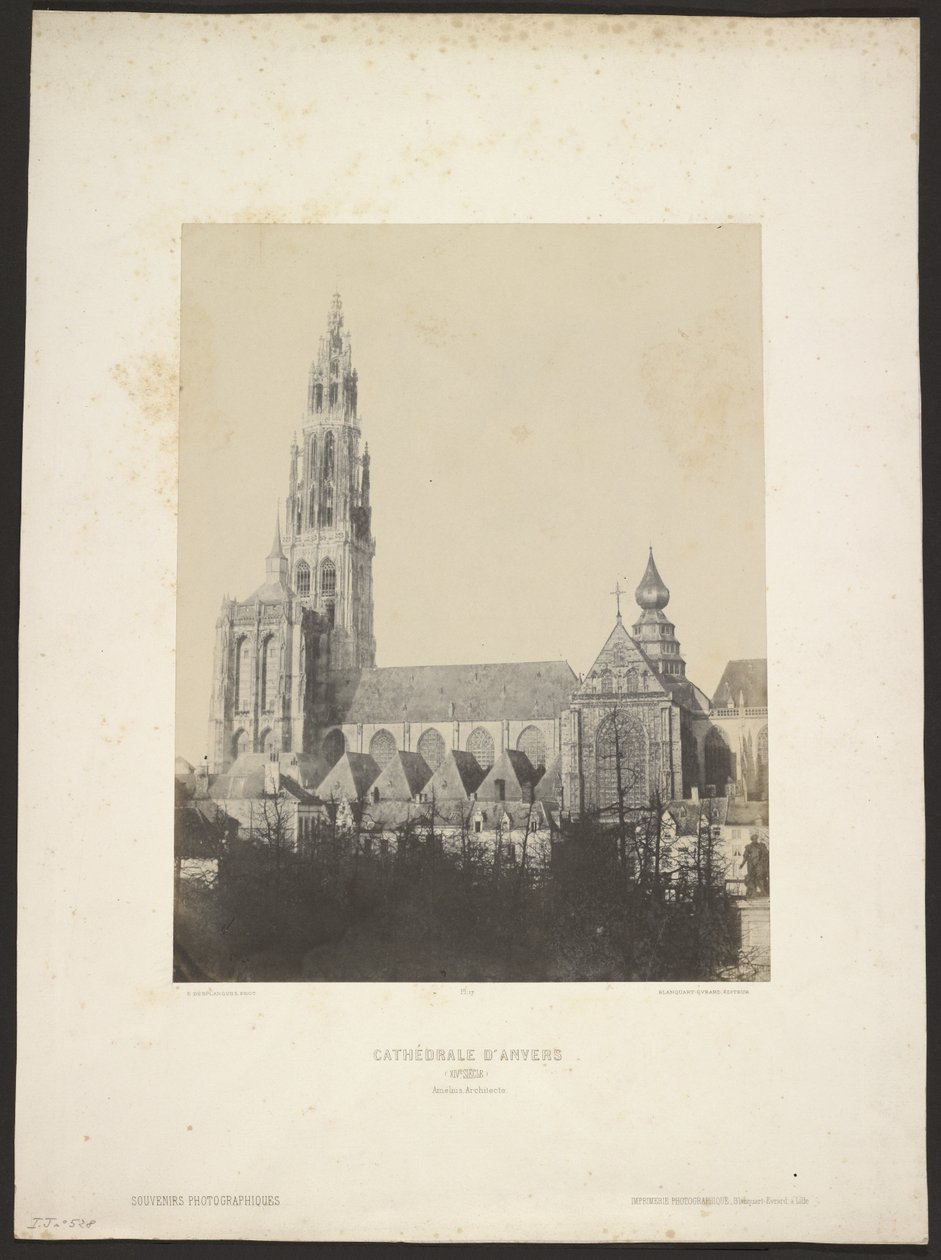 Katedra w Antwerpii autorstwa Eugène Desplanques