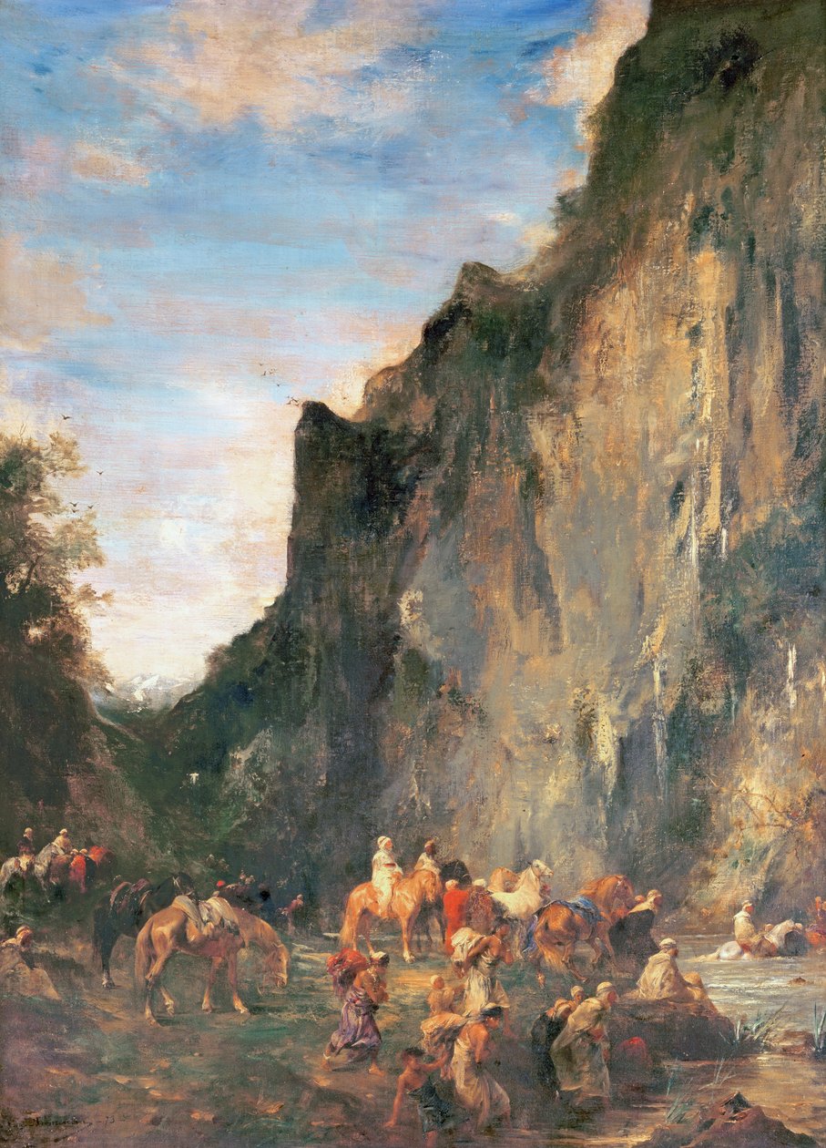 Nieznany obraz autorstwa Eugène Fromentin