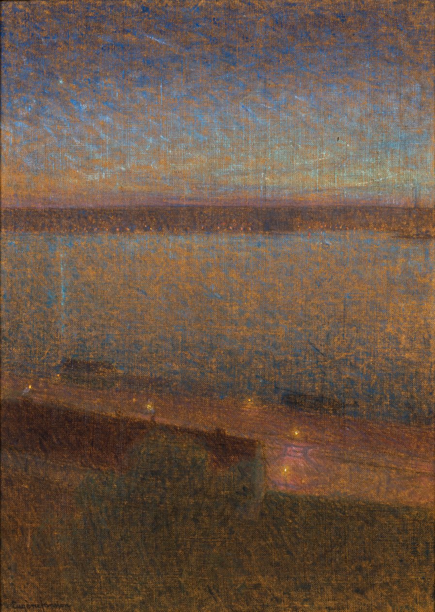 Noc majowa 1895. autorstwa Eugène Jansson