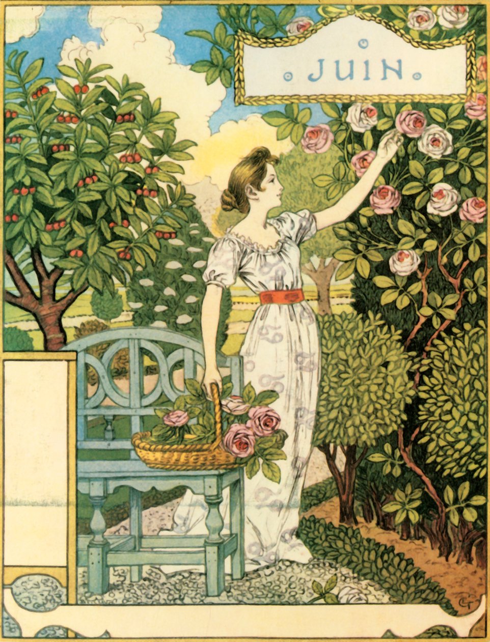 Czerwiec 1896. autorstwa Eugene Grasset