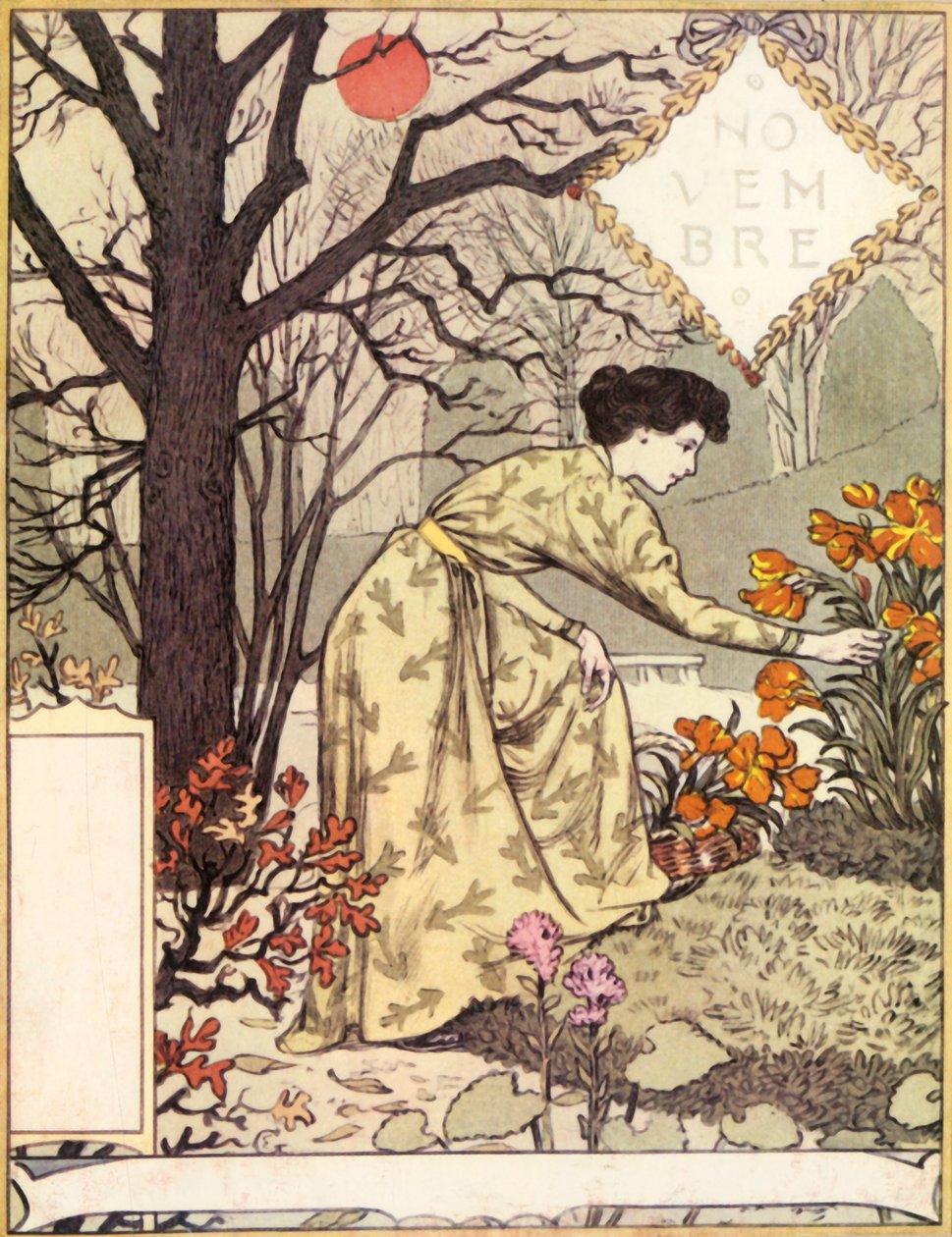 Listopad 1896 r. autorstwa Eugene Grasset