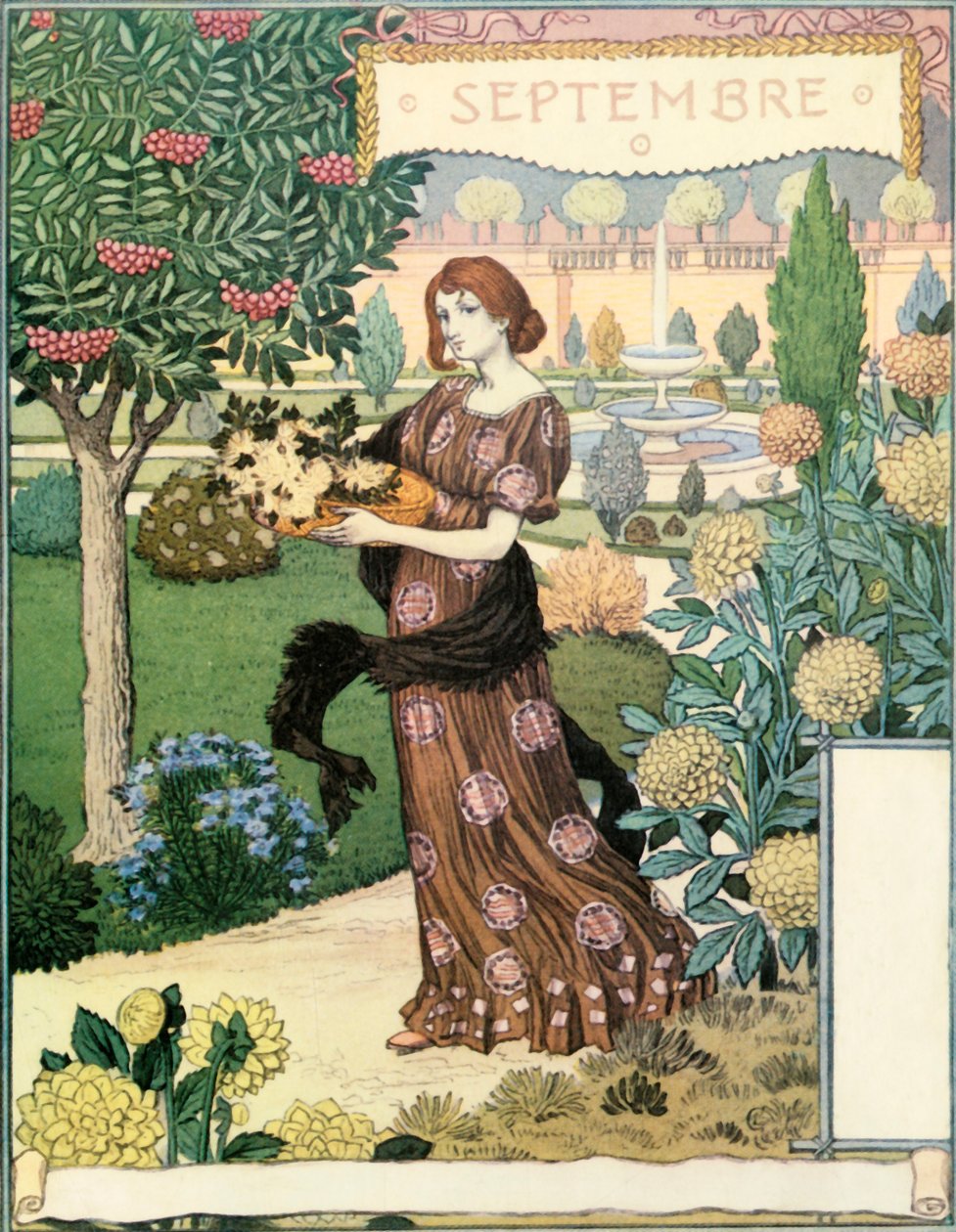 wrzesień 1896. autorstwa Eugene Grasset