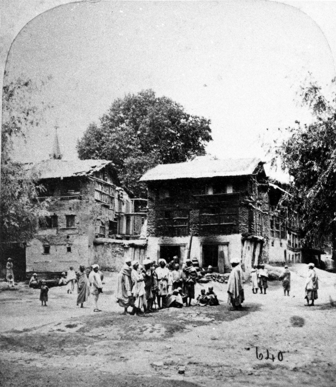 Handlowcy afgańscy w Indiach, ok. 1860 r. autorstwa European Photographer