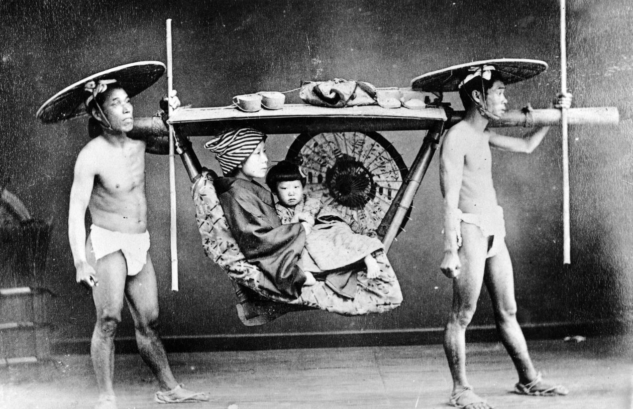 Miot japoński, ok. 1890 r. autorstwa European Photographer