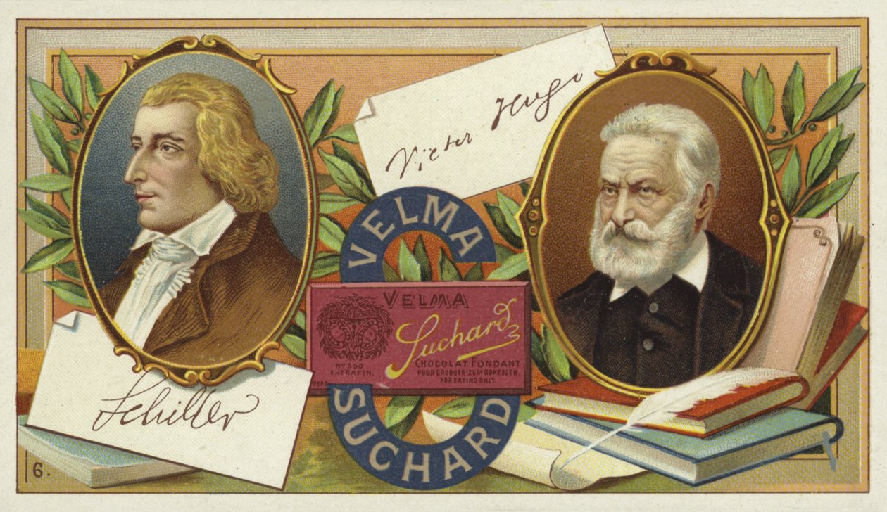 Friedrich Schiller i Victor Hugo autorstwa European School