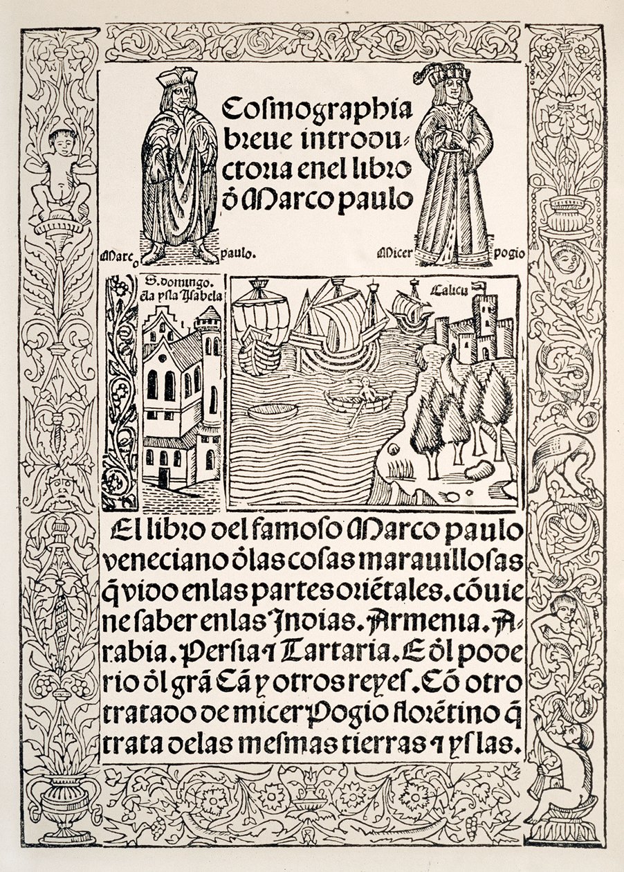 Fronispiece to Marco Polo