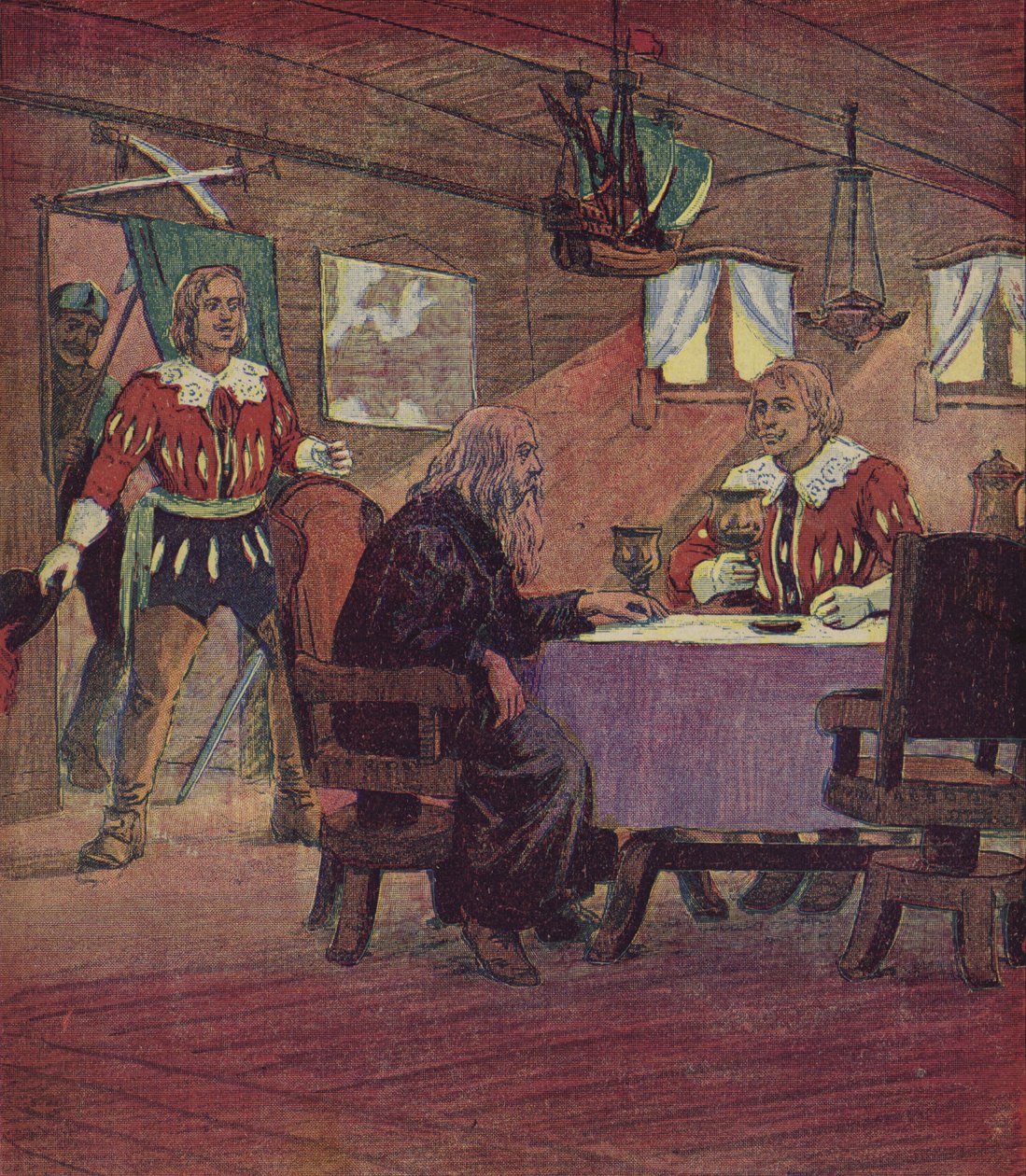 Klaus Störtebeker (litografia kolorowa) autorstwa European School