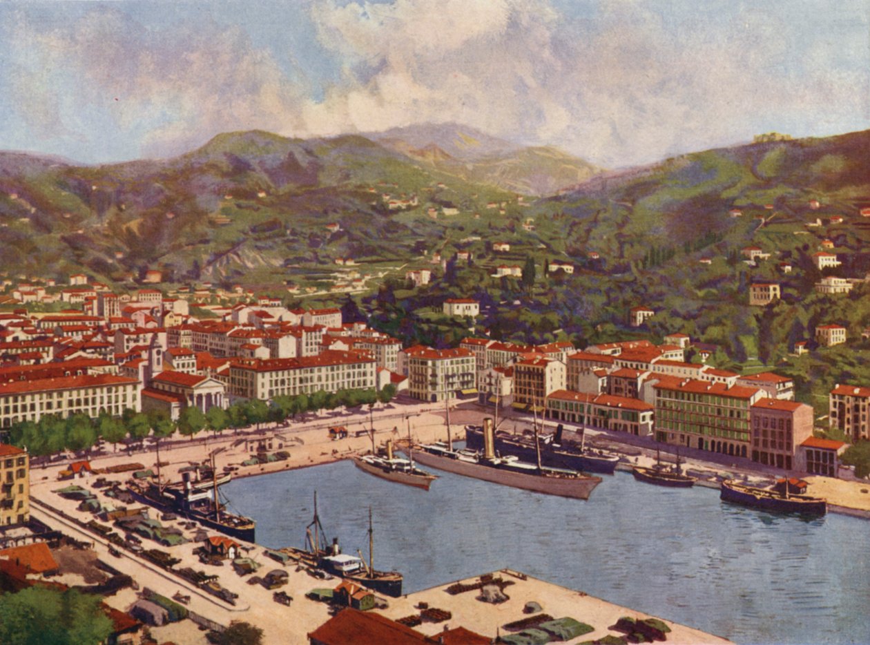 Nicea, Le Port (druk kolorowy) autorstwa European School