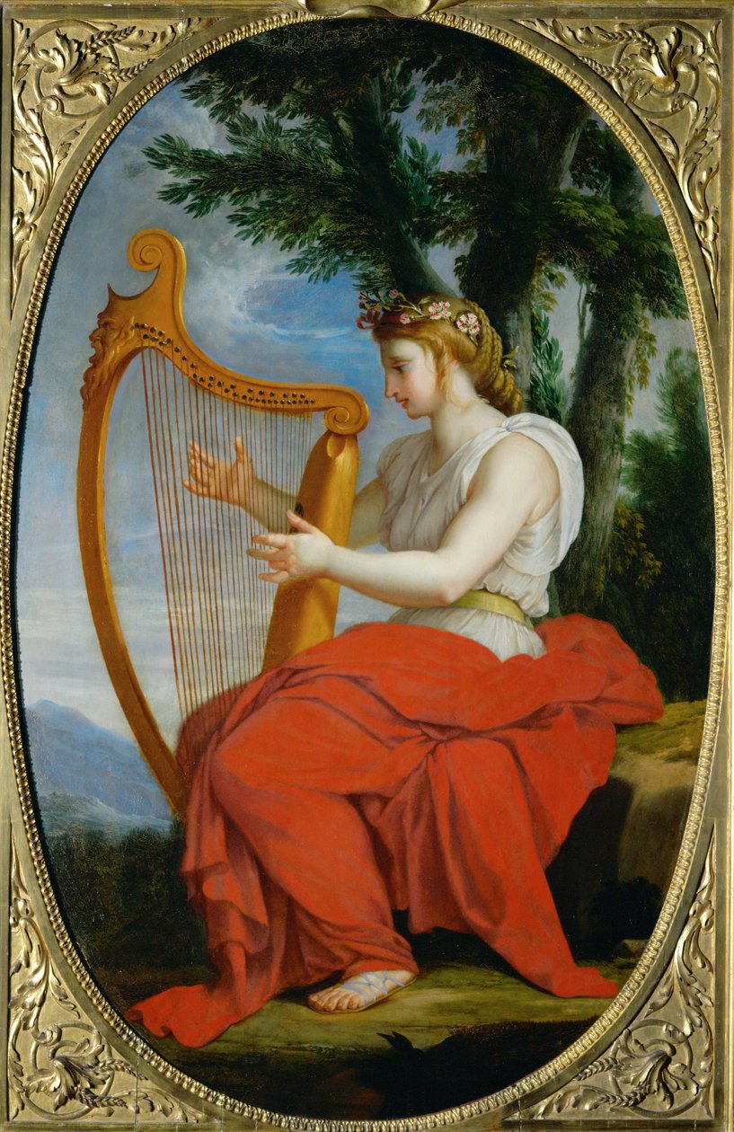 Muza Calliope ... autorstwa Eustache (studio of) Le Sueur