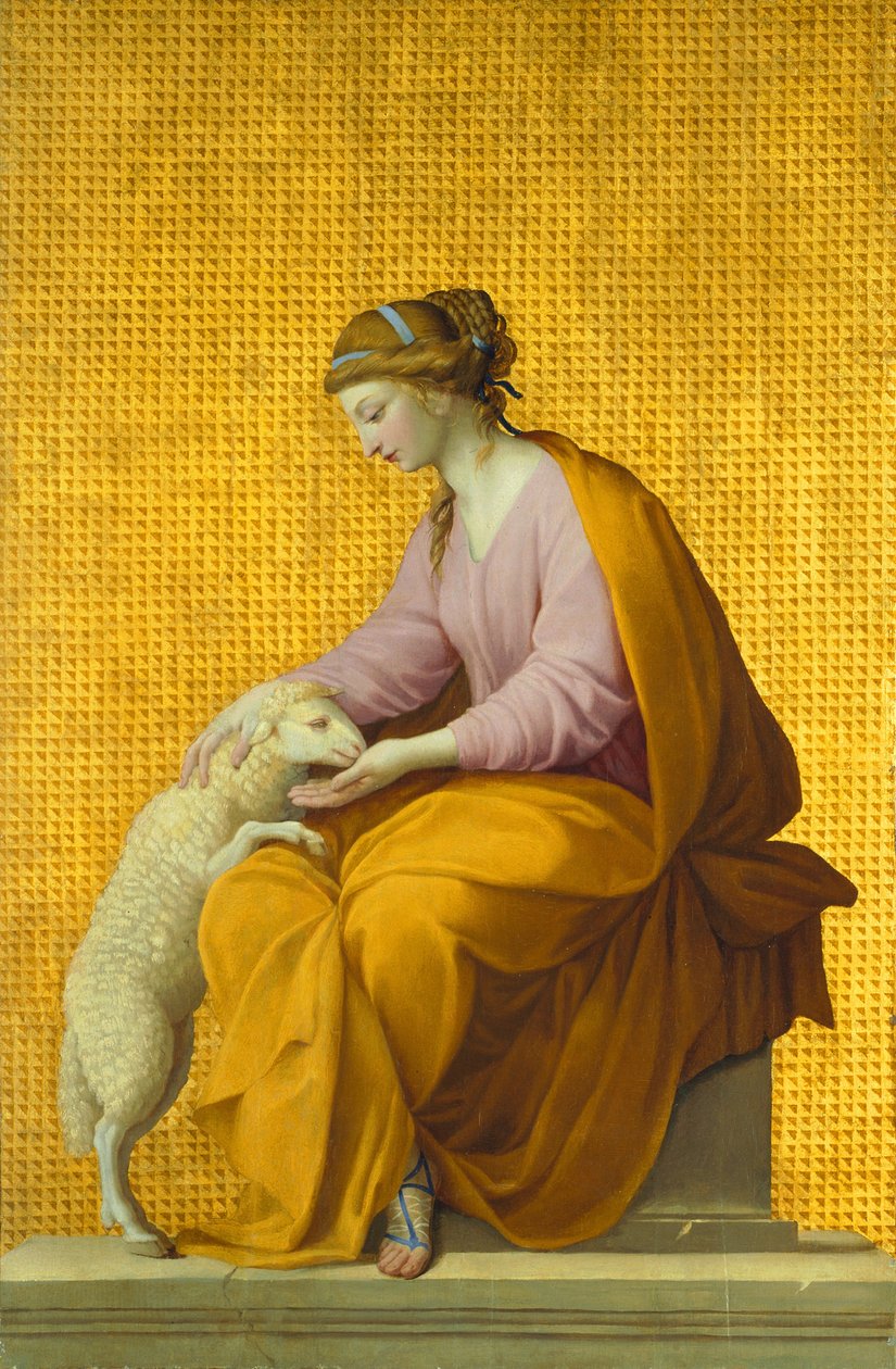 Łagodność autorstwa Eustache Le Sueur