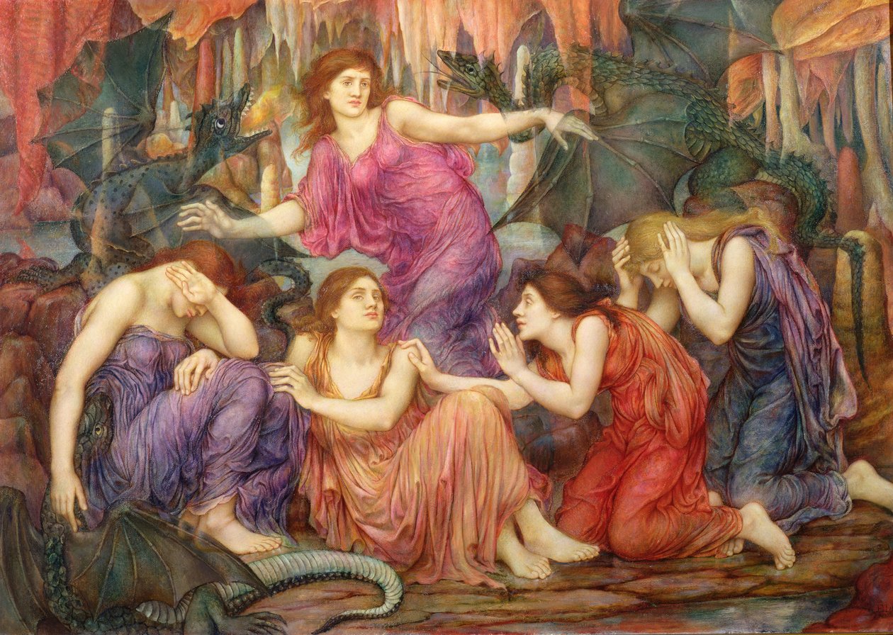 jeńcy autorstwa Evelyn De Morgan