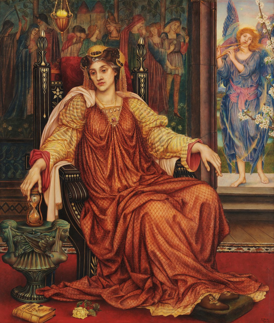Szkło godzinowe autorstwa Evelyn De Morgan